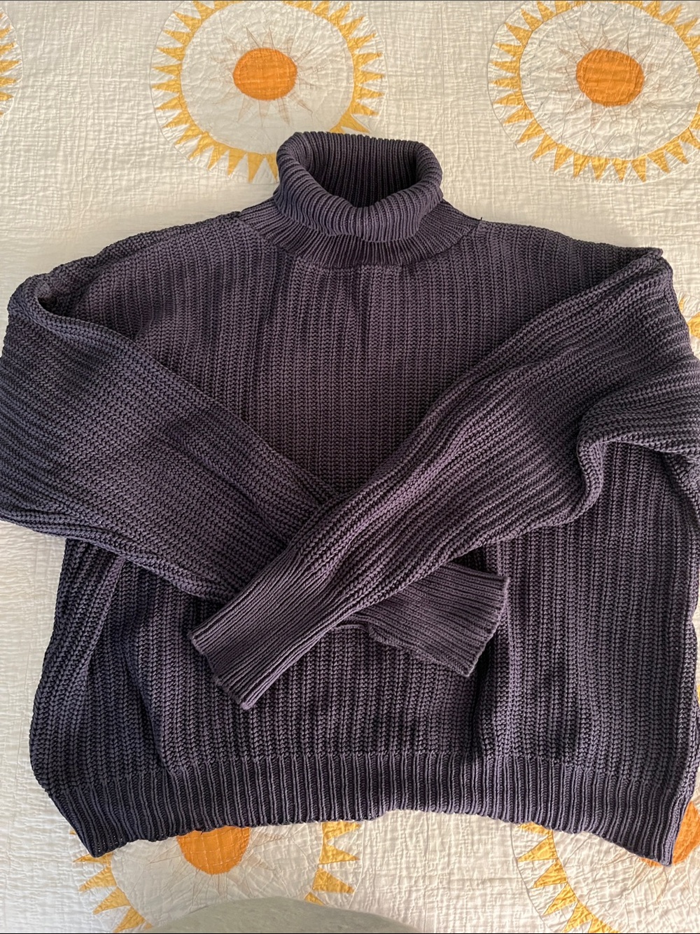 Vintage Orvis Heavyweight Cotton Turtleneck XL